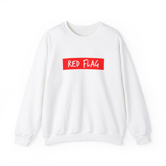 Red Flag Tab Unisex Heavy Blend™ Crewneck Sweatshirt