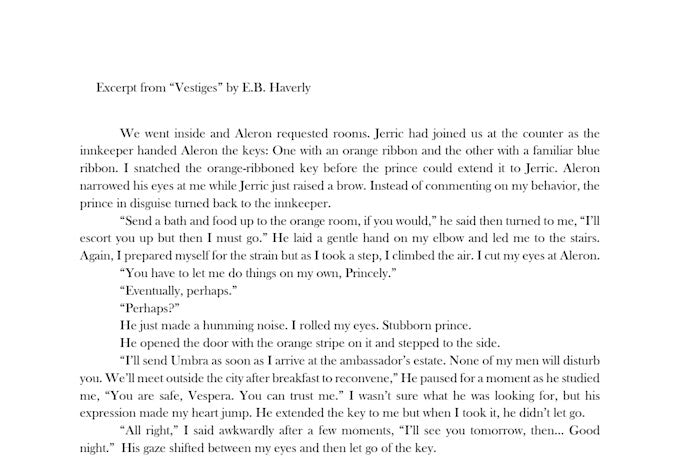 Professional Literary Developmental Editing