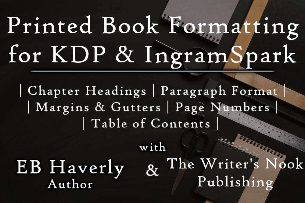 Print Book Formatting Service