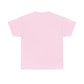 Petty Pink Tab Unisex Heavy Cotton Tee