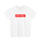 Red Flag Tab Unisex Heavy Cotton Tee