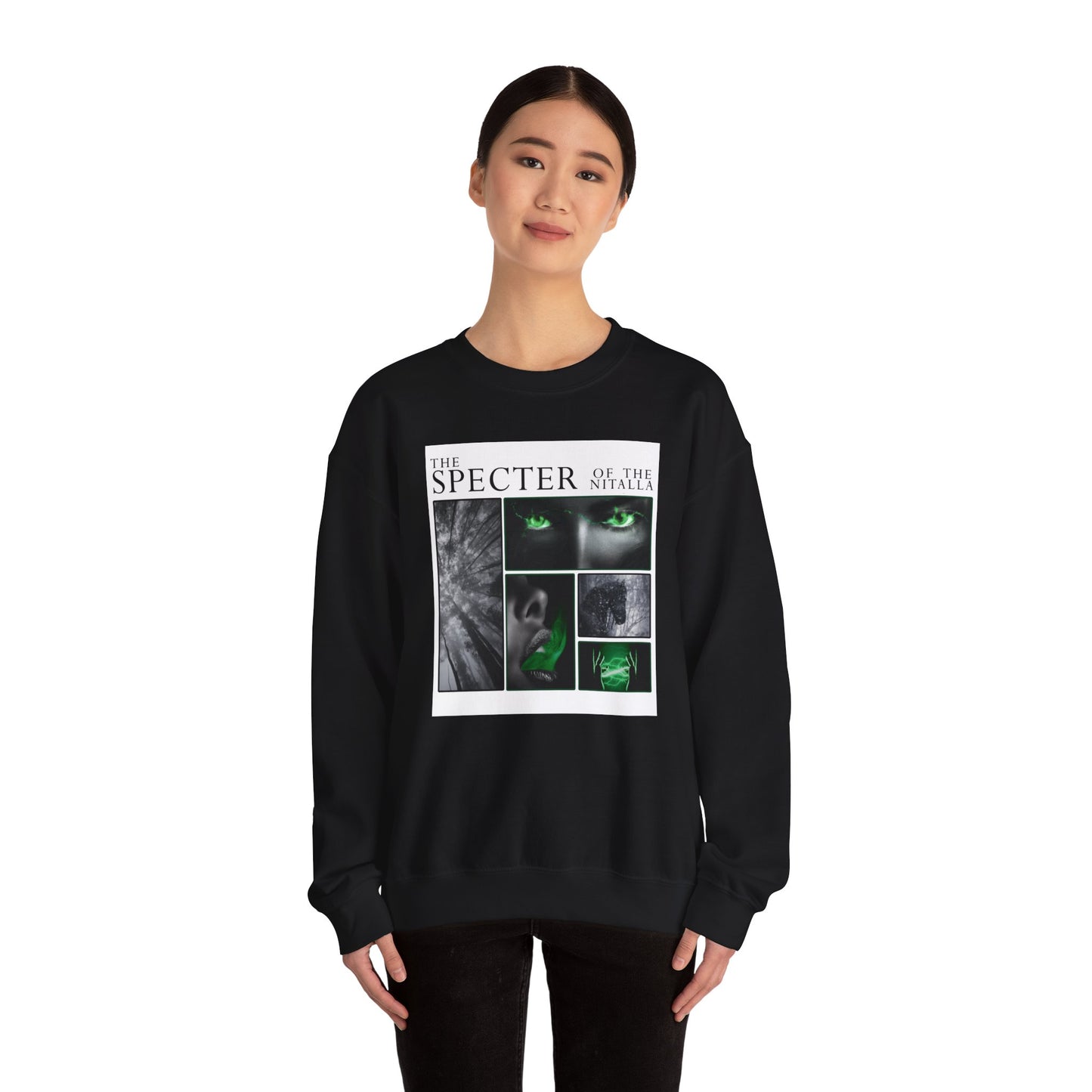 Specter of the Nitalla Unisex Heavy Blend™ Crewneck Sweatshirt