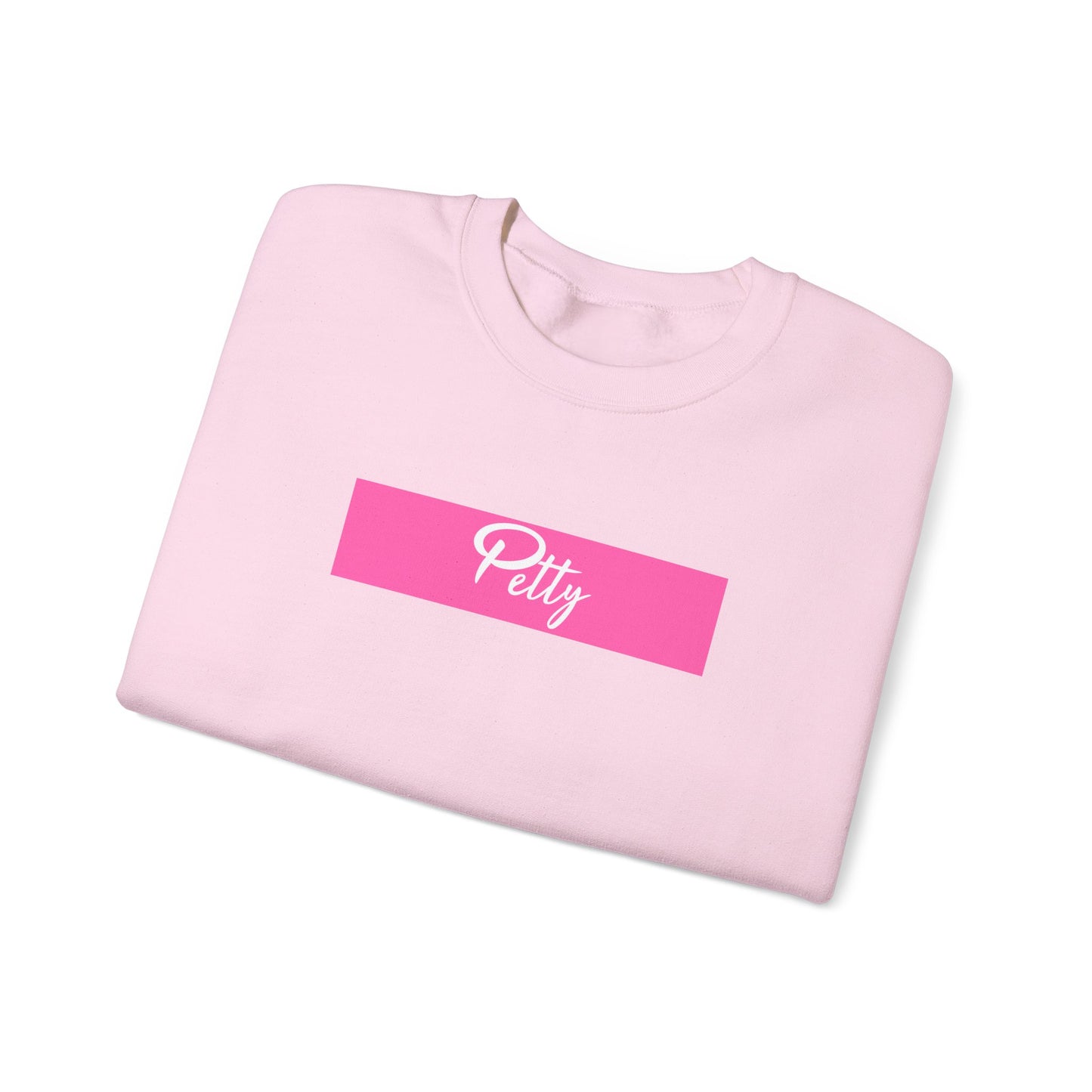 Petty Pink Tab Unisex Heavy Blend™ Crewneck Sweatshirt