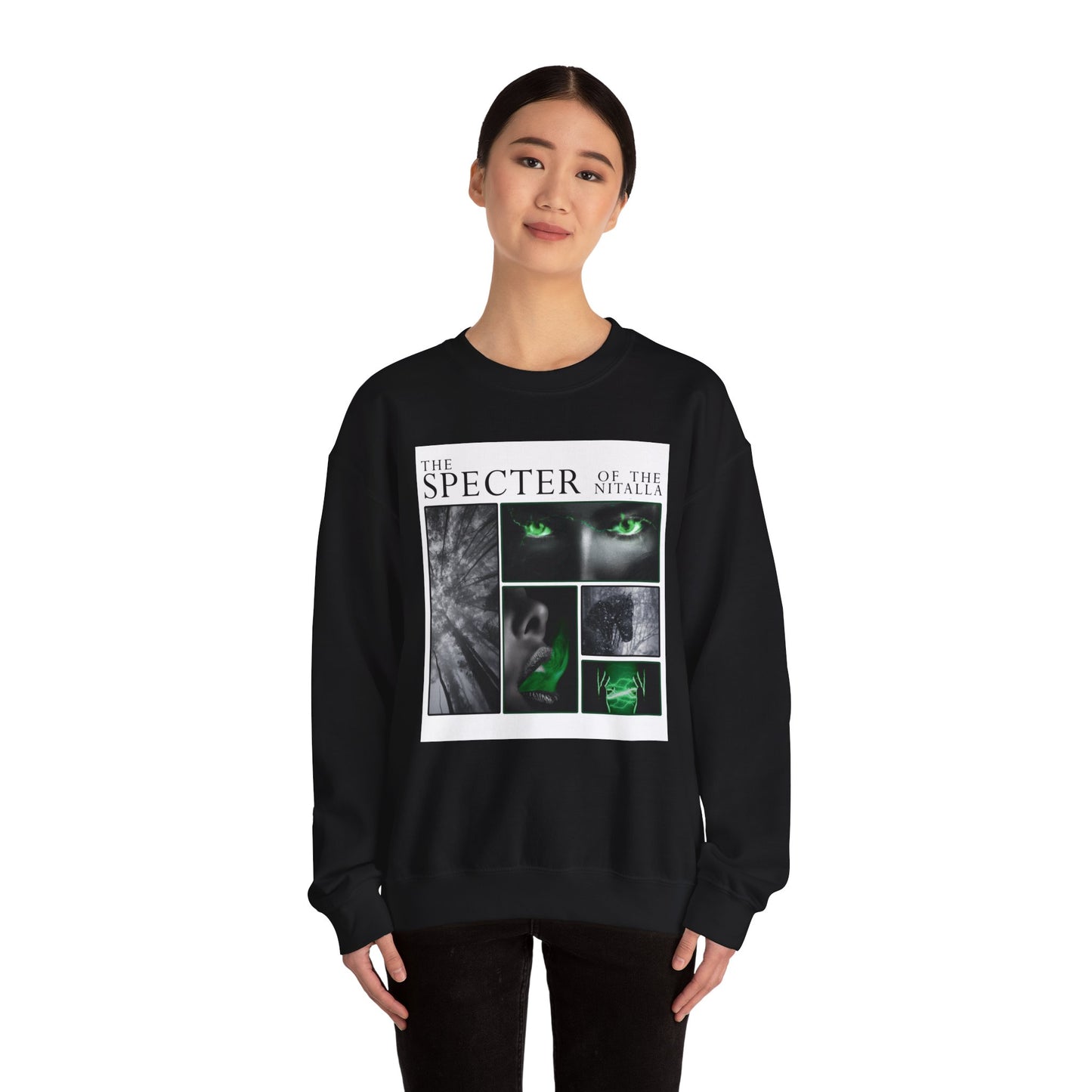 Specter of the Nitalla Unisex Heavy Blend™ Crewneck Sweatshirt