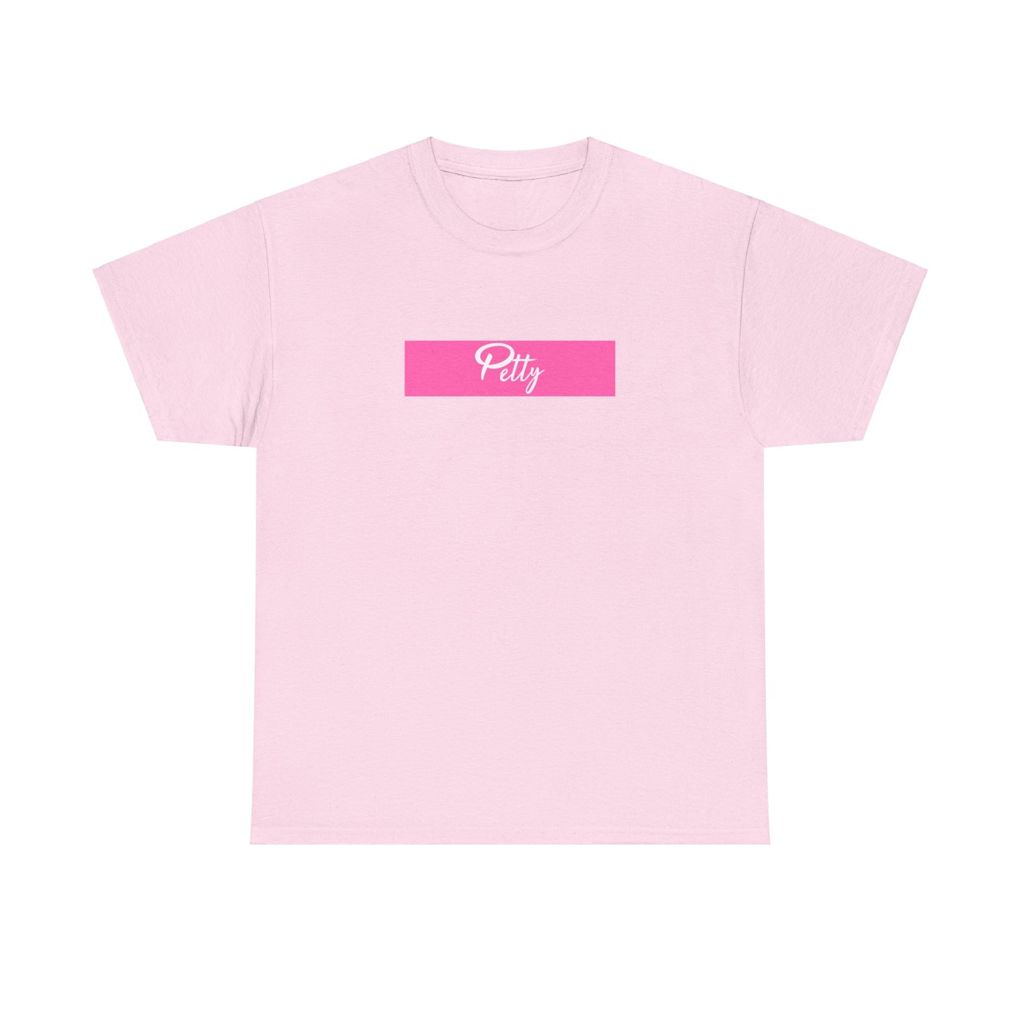 Petty Pink Tab Unisex Heavy Cotton Tee