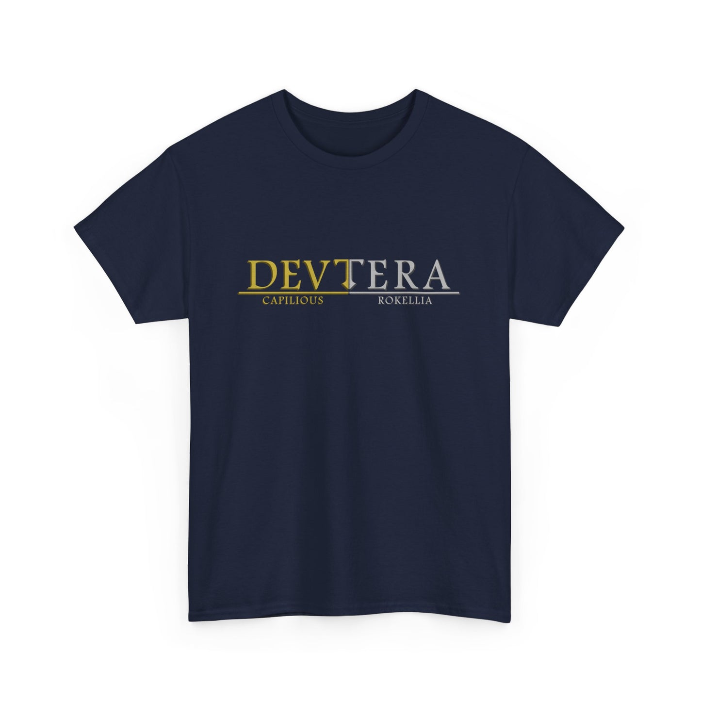 Devtera Divided Unisex Heavy Cotton Tee