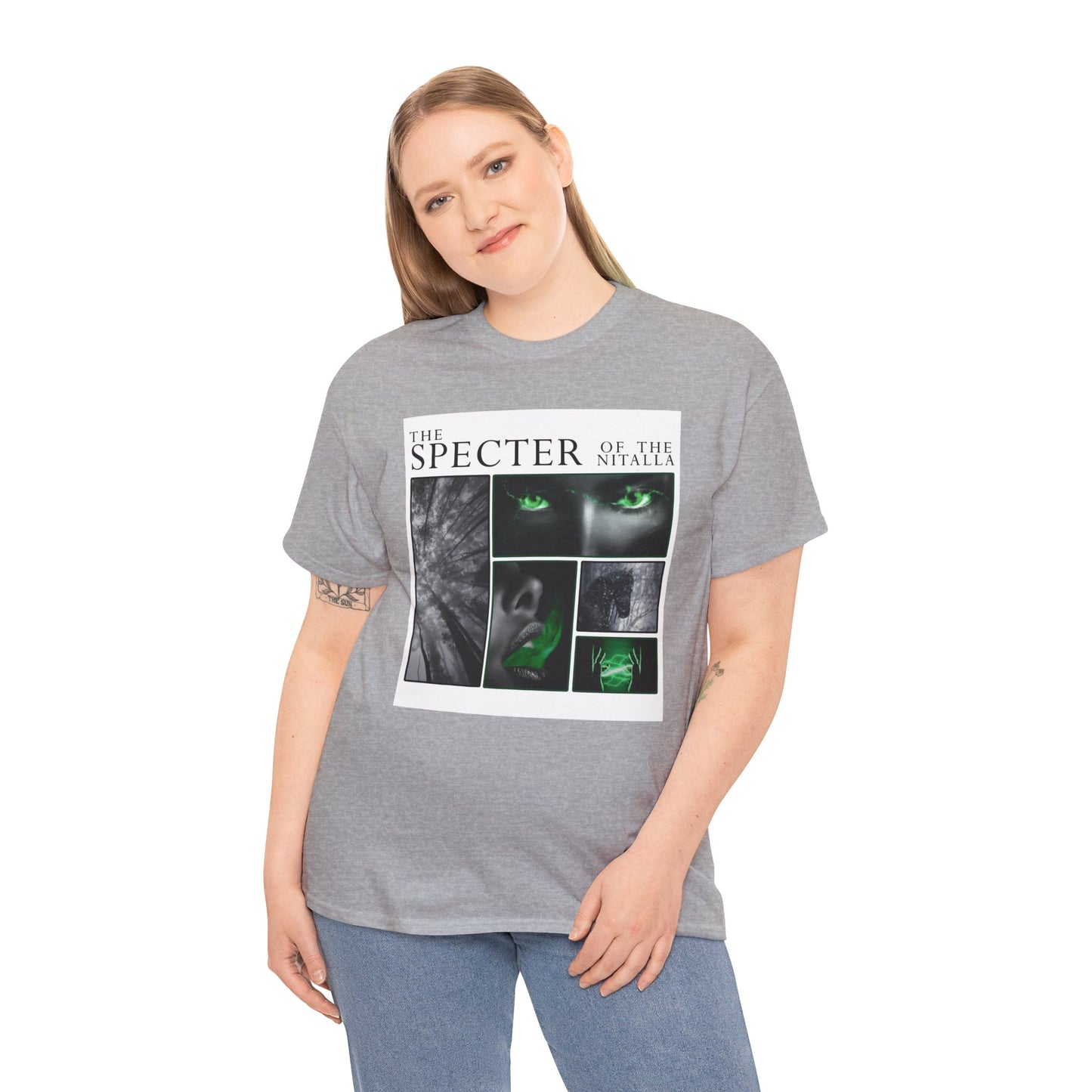 Specter of the Nitalla Unisex Heavy Cotton Tee