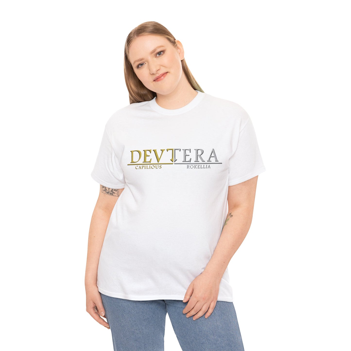 Devtera Divided Unisex Heavy Cotton Tee