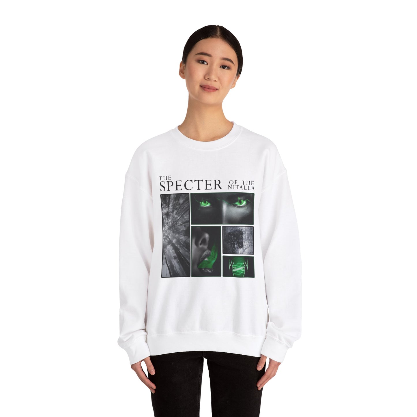 Specter of the Nitalla Unisex Heavy Blend™ Crewneck Sweatshirt