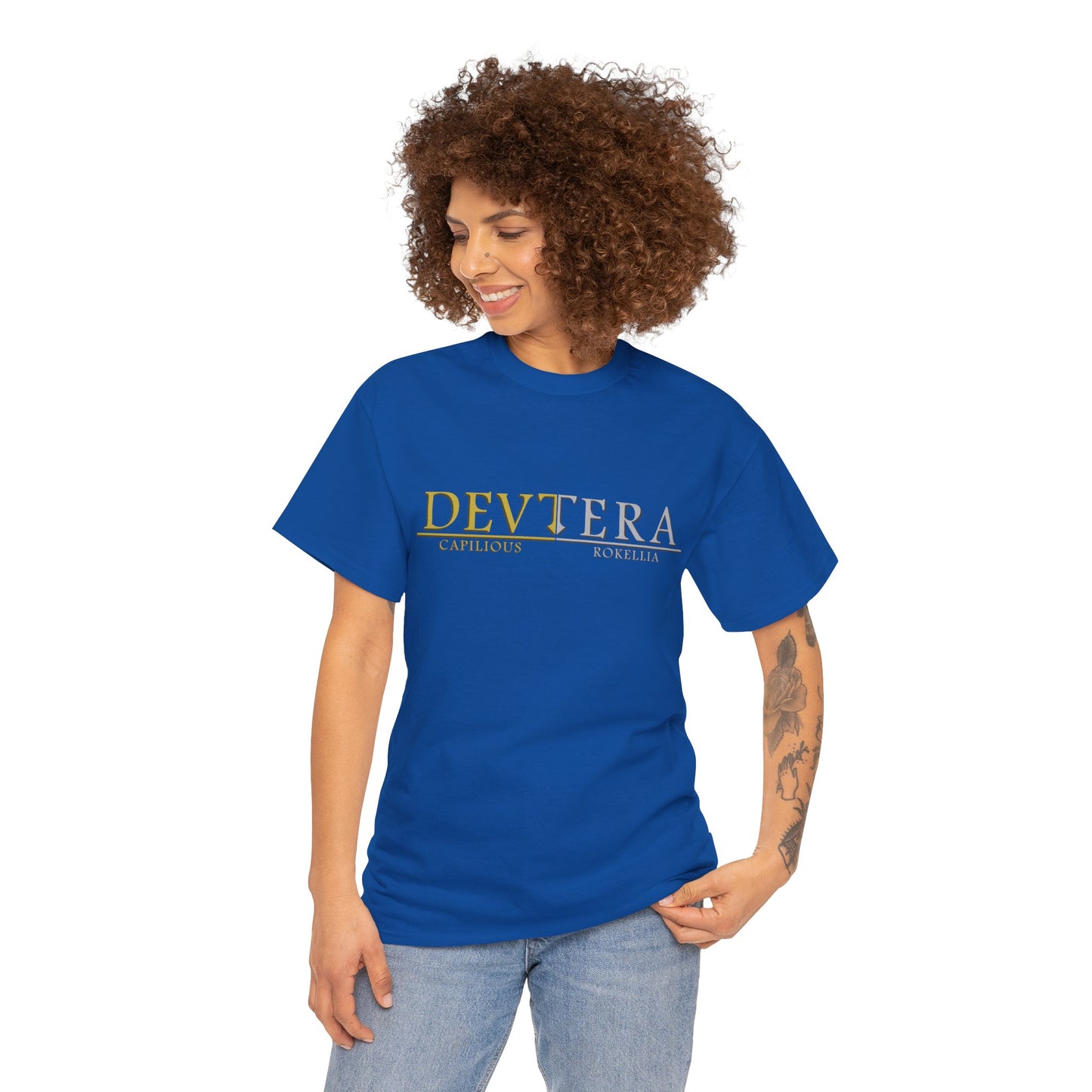 Devtera Divided Unisex Heavy Cotton Tee