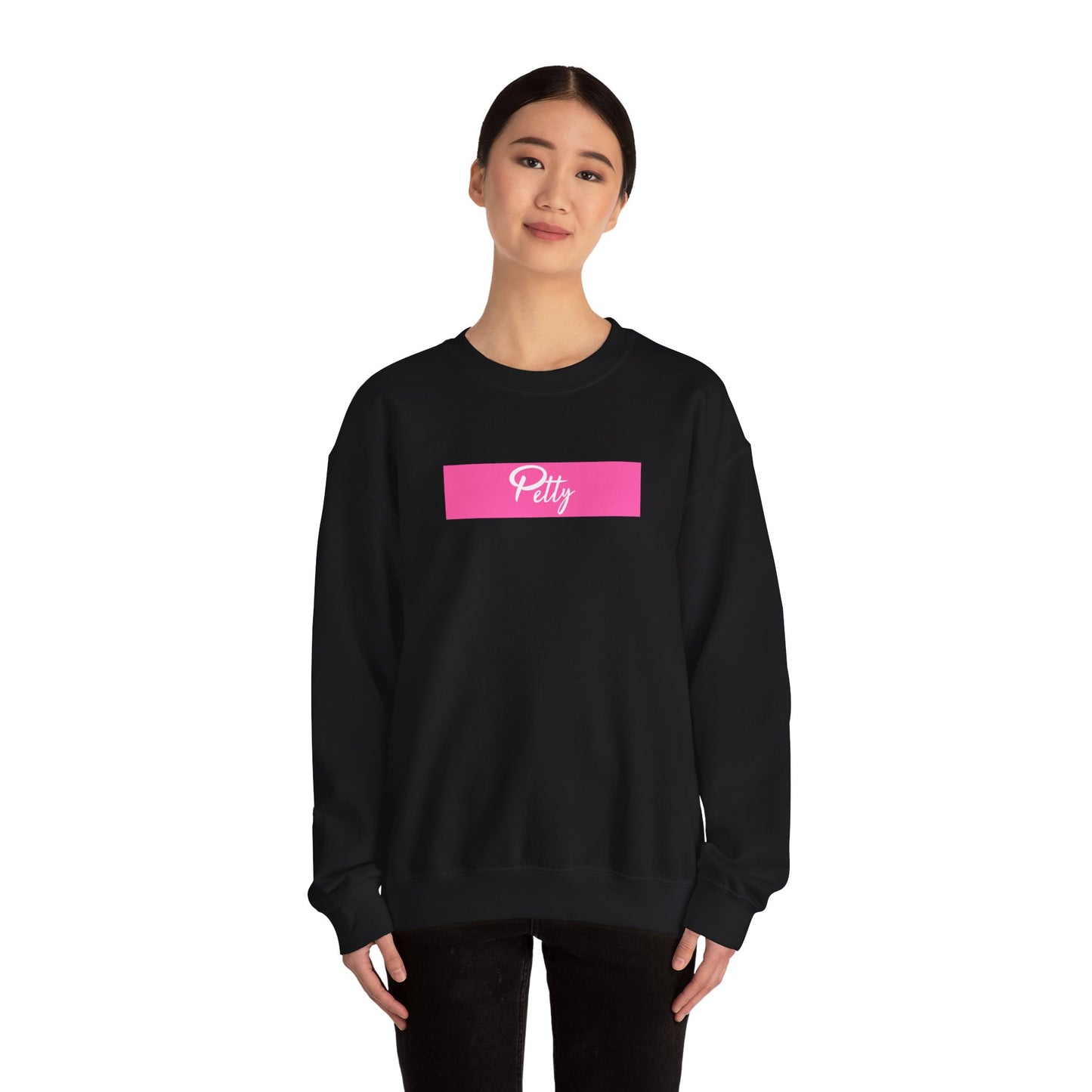 Petty Pink Tab Unisex Heavy Blend™ Crewneck Sweatshirt