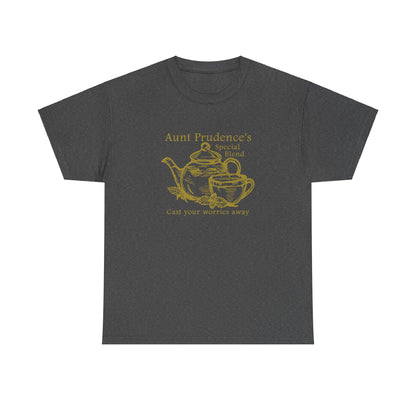 Aunt Prudence's Tea Unisex Heavy Cotton Tee