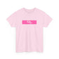 Petty Pink Tab Unisex Heavy Cotton Tee