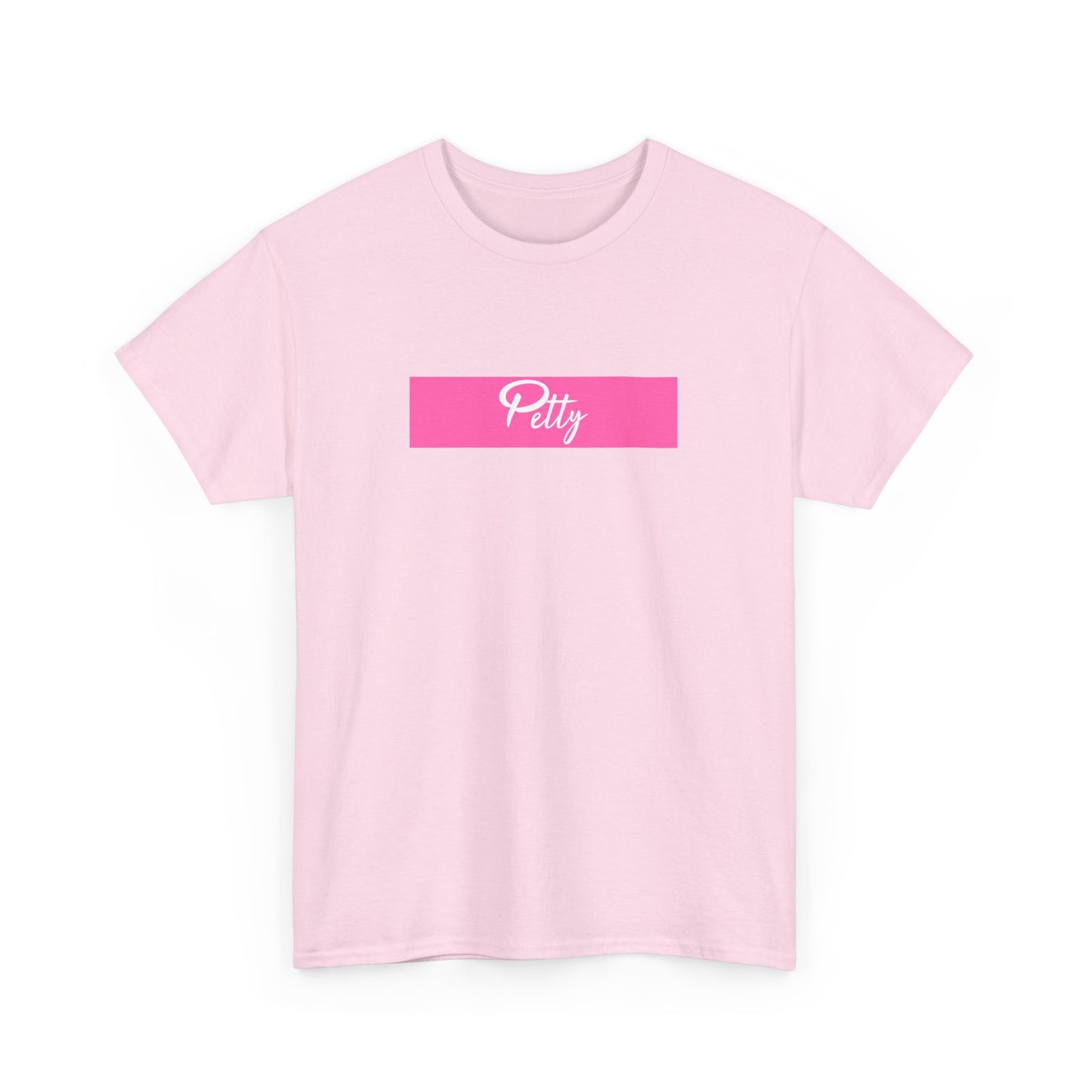 Petty Pink Tab Unisex Heavy Cotton Tee