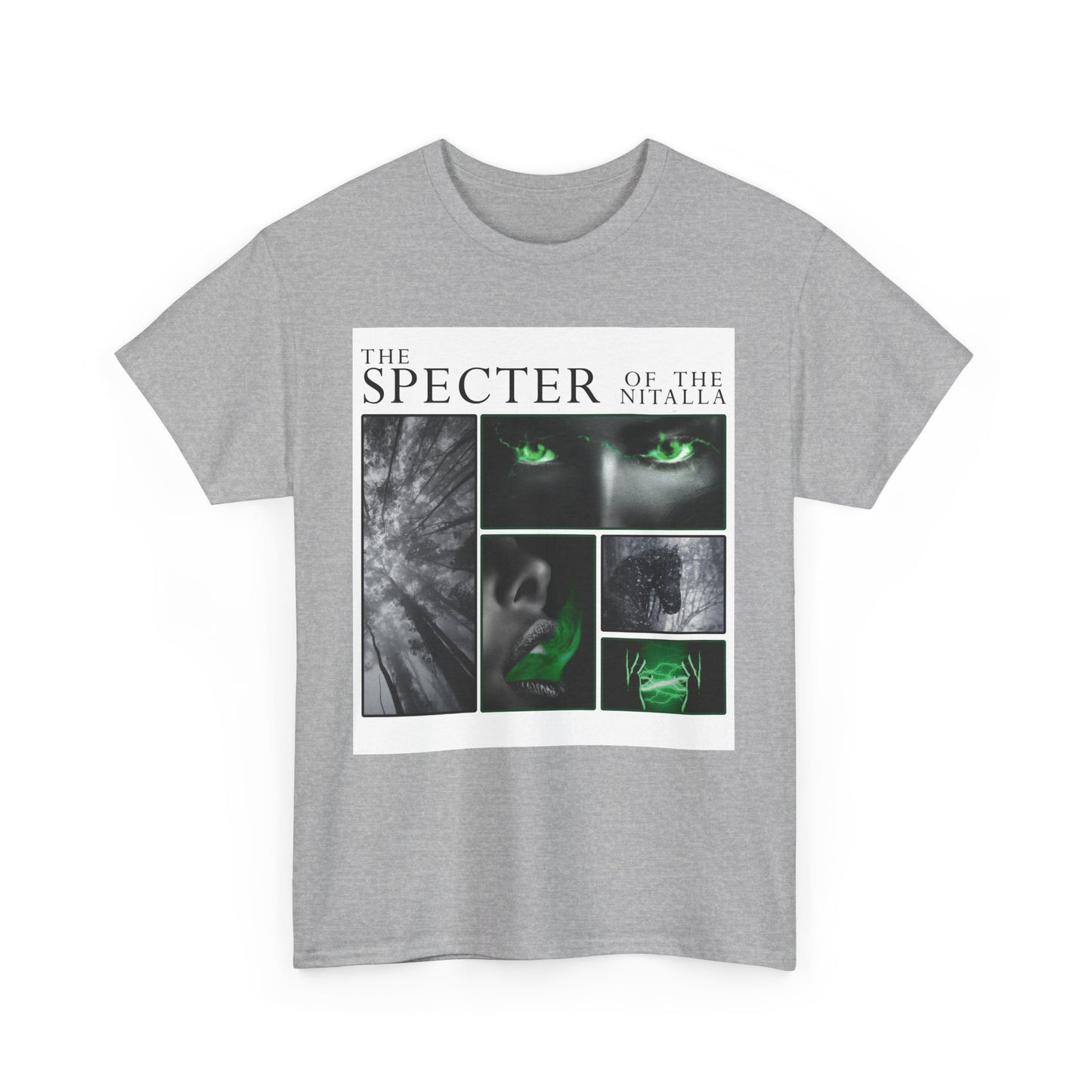 Specter of the Nitalla Unisex Heavy Cotton Tee