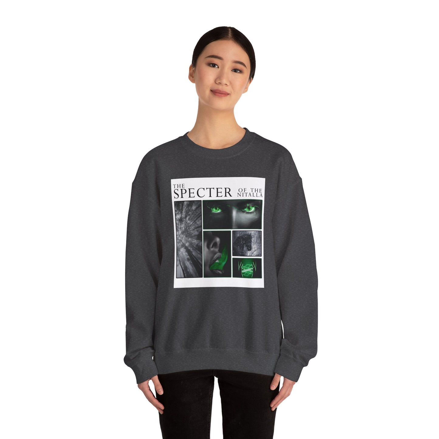 Specter of the Nitalla Unisex Heavy Blend™ Crewneck Sweatshirt