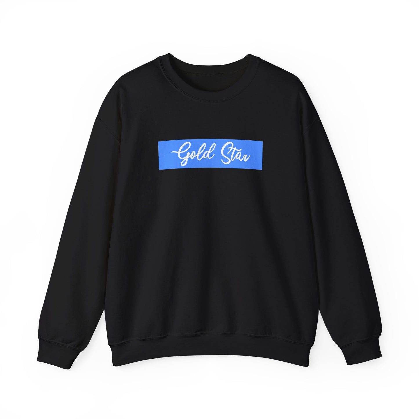 Blue Tab Gold Star Unisex Heavy Blend™ Crewneck Sweatshirt