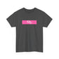 Petty Pink Tab Unisex Heavy Cotton Tee