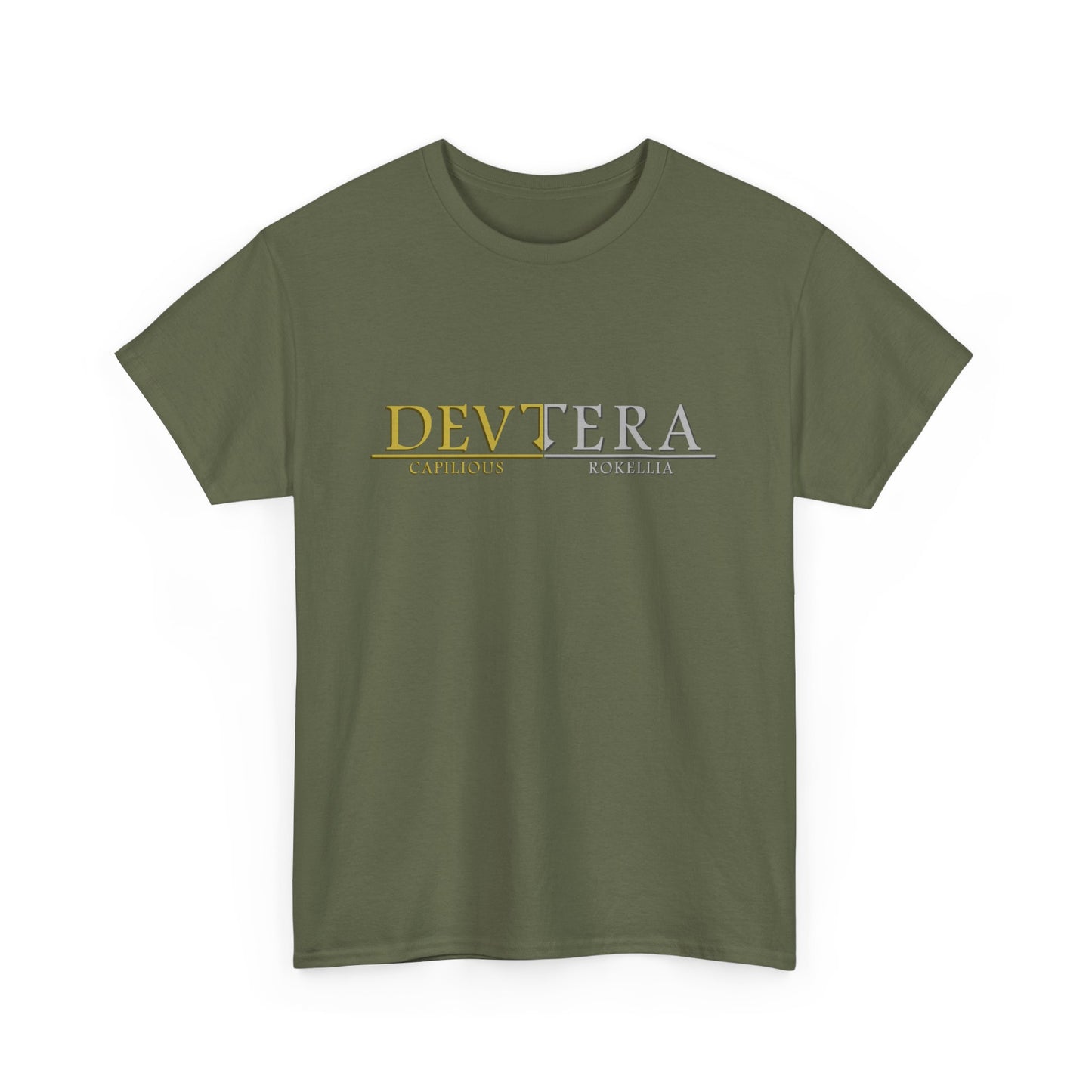 Devtera Divided Unisex Heavy Cotton Tee