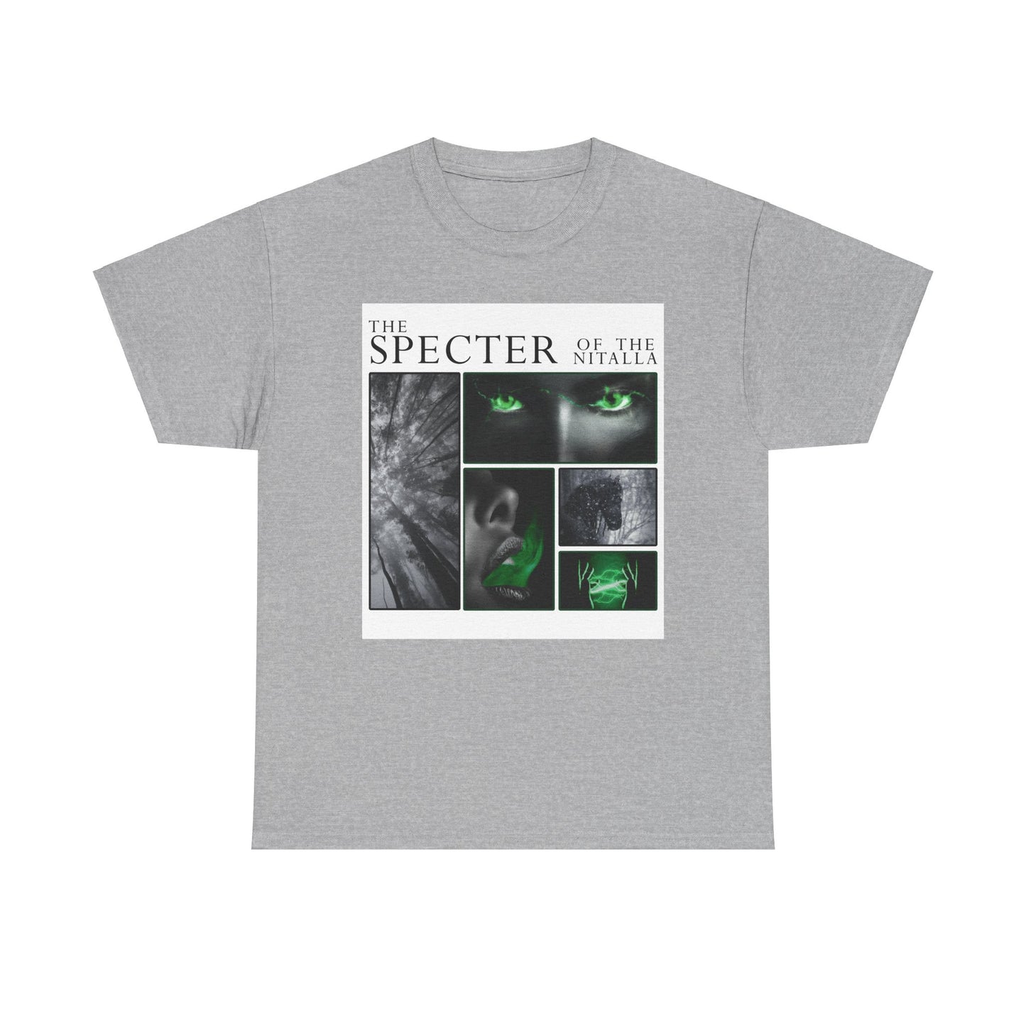 Specter of the Nitalla Unisex Heavy Cotton Tee