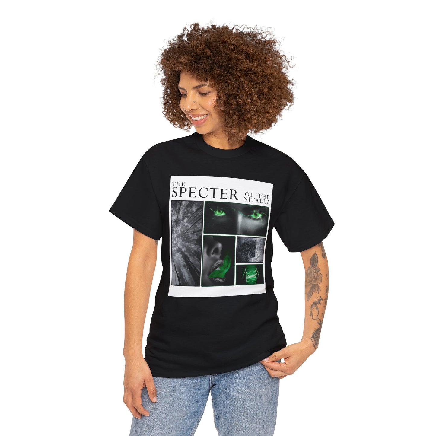 Specter of the Nitalla Unisex Heavy Cotton Tee