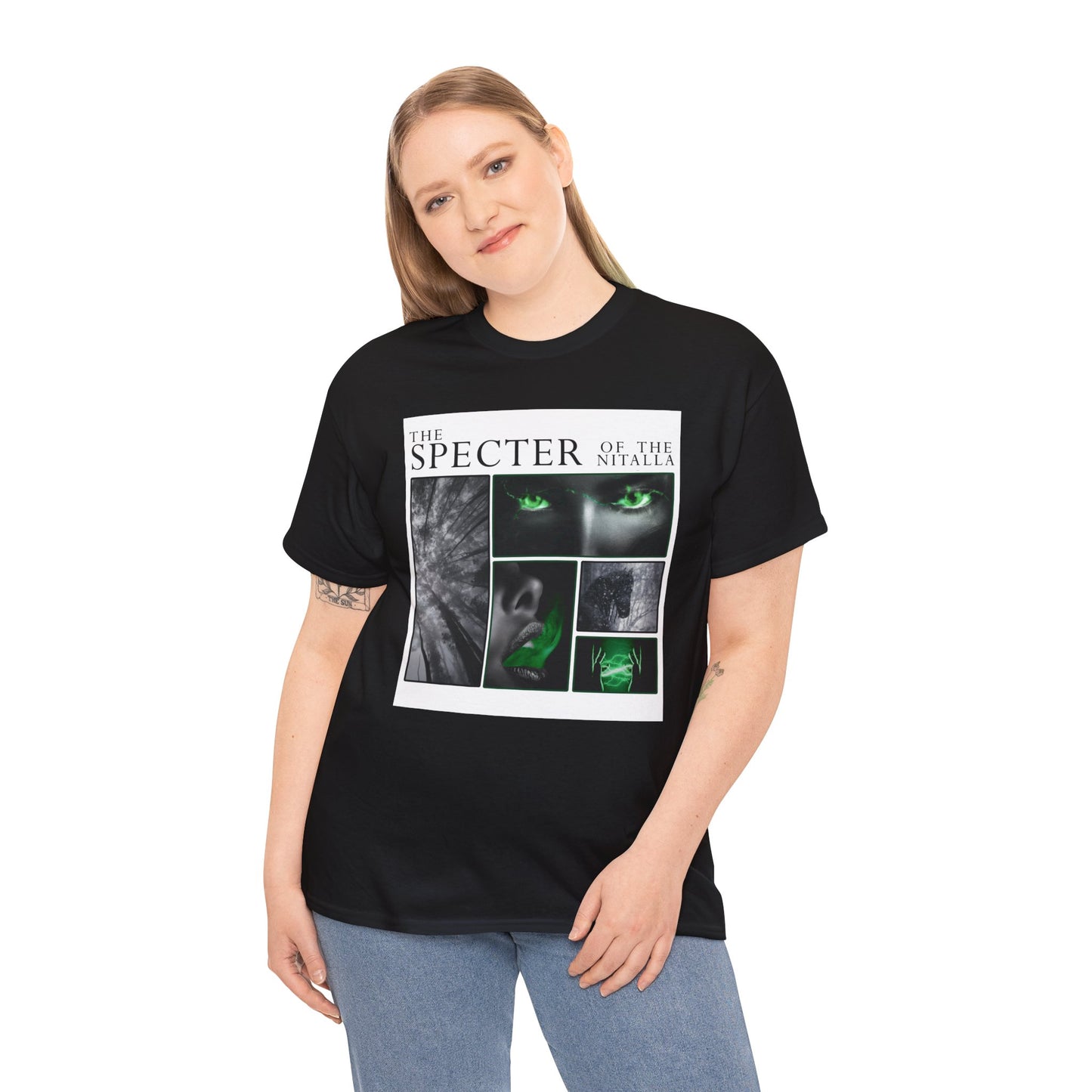 Specter of the Nitalla Unisex Heavy Cotton Tee