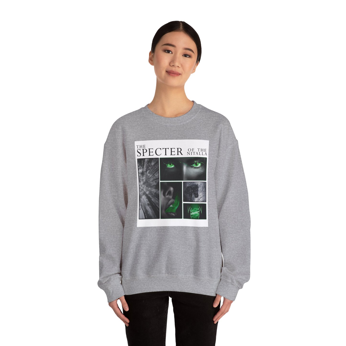 Specter of the Nitalla Unisex Heavy Blend™ Crewneck Sweatshirt