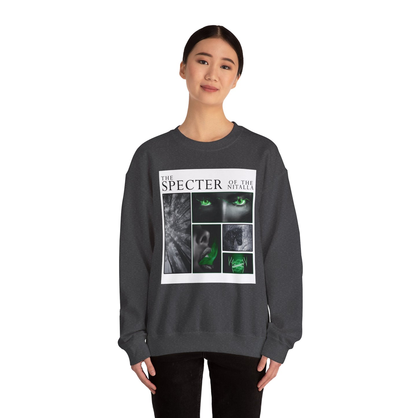 Specter of the Nitalla Unisex Heavy Blend™ Crewneck Sweatshirt