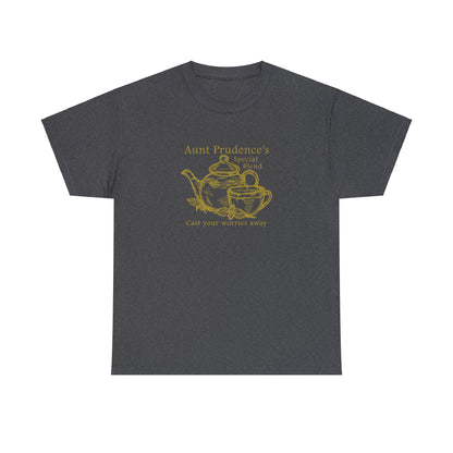 Aunt Prudence's Tea Unisex Heavy Cotton Tee