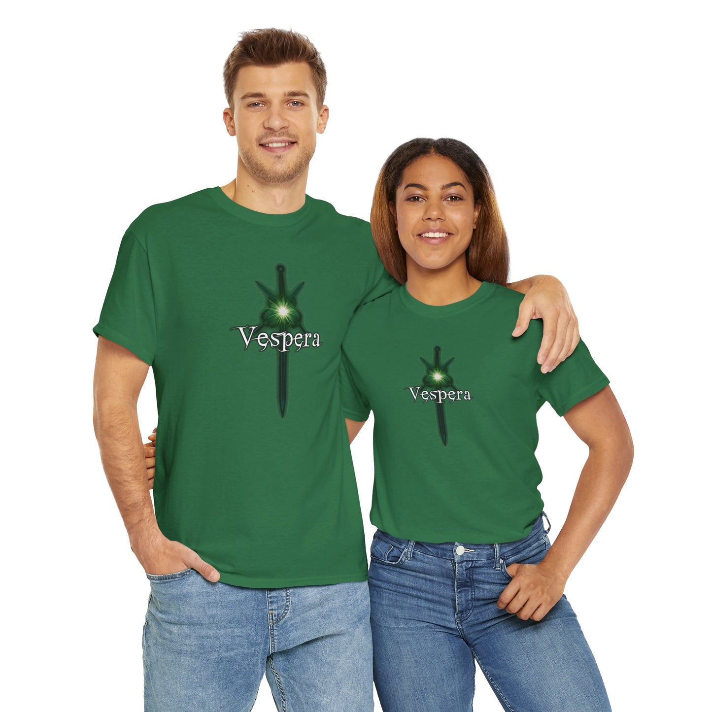 Vespera's Mark Unisex Heavy Cotton Tee