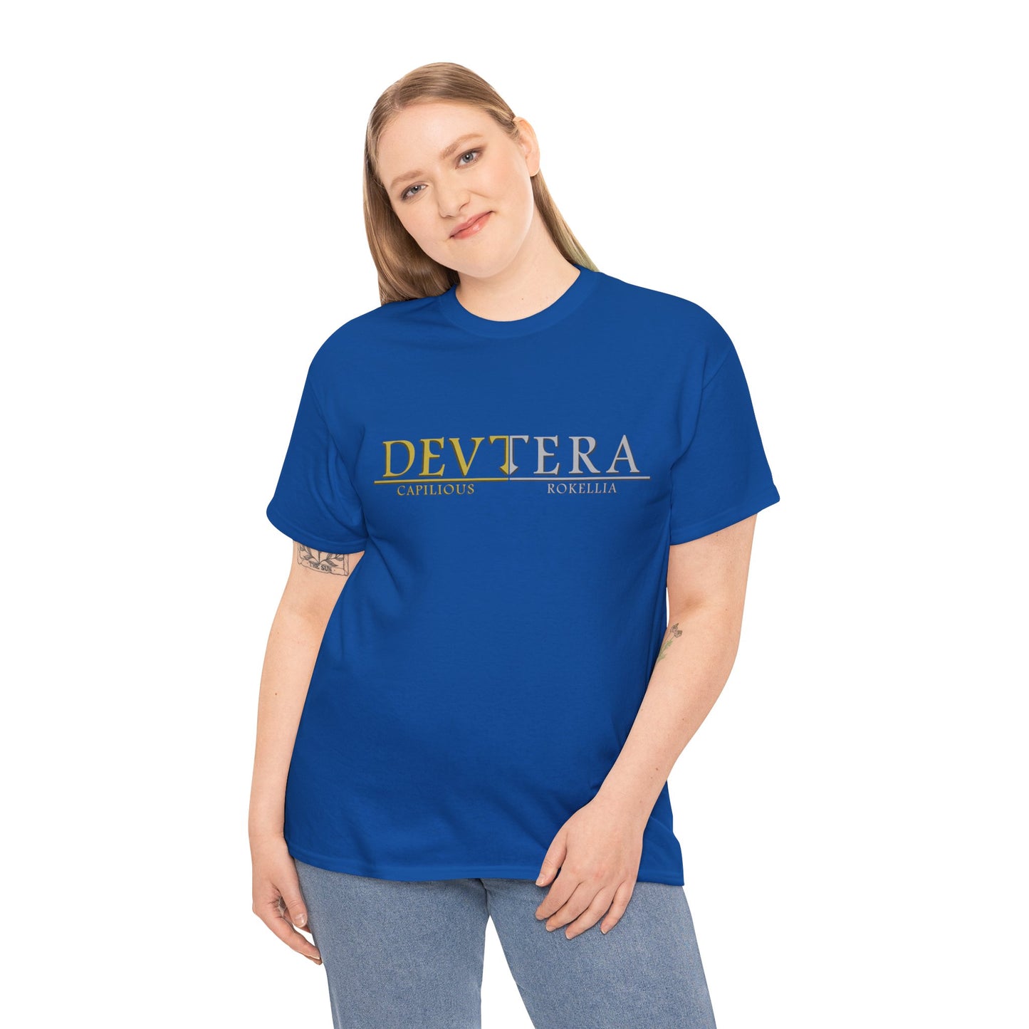 Devtera Divided Unisex Heavy Cotton Tee