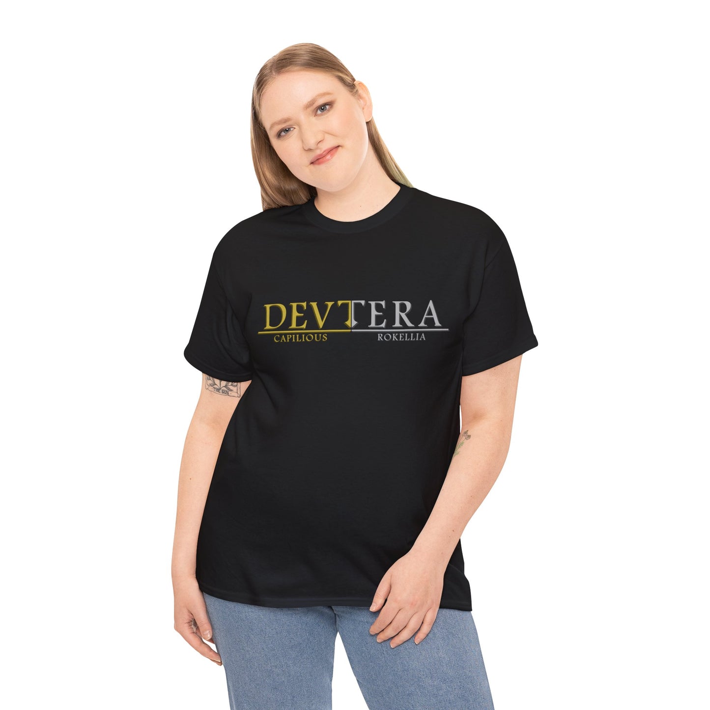 Devtera Divided Unisex Heavy Cotton Tee