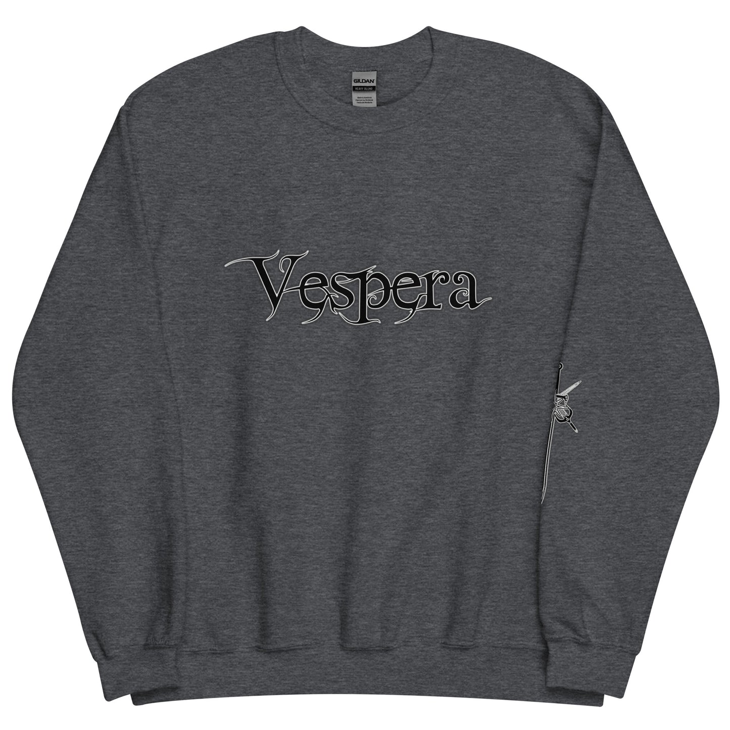 Vespera Marked Sleeve Unisex Sweatshirt