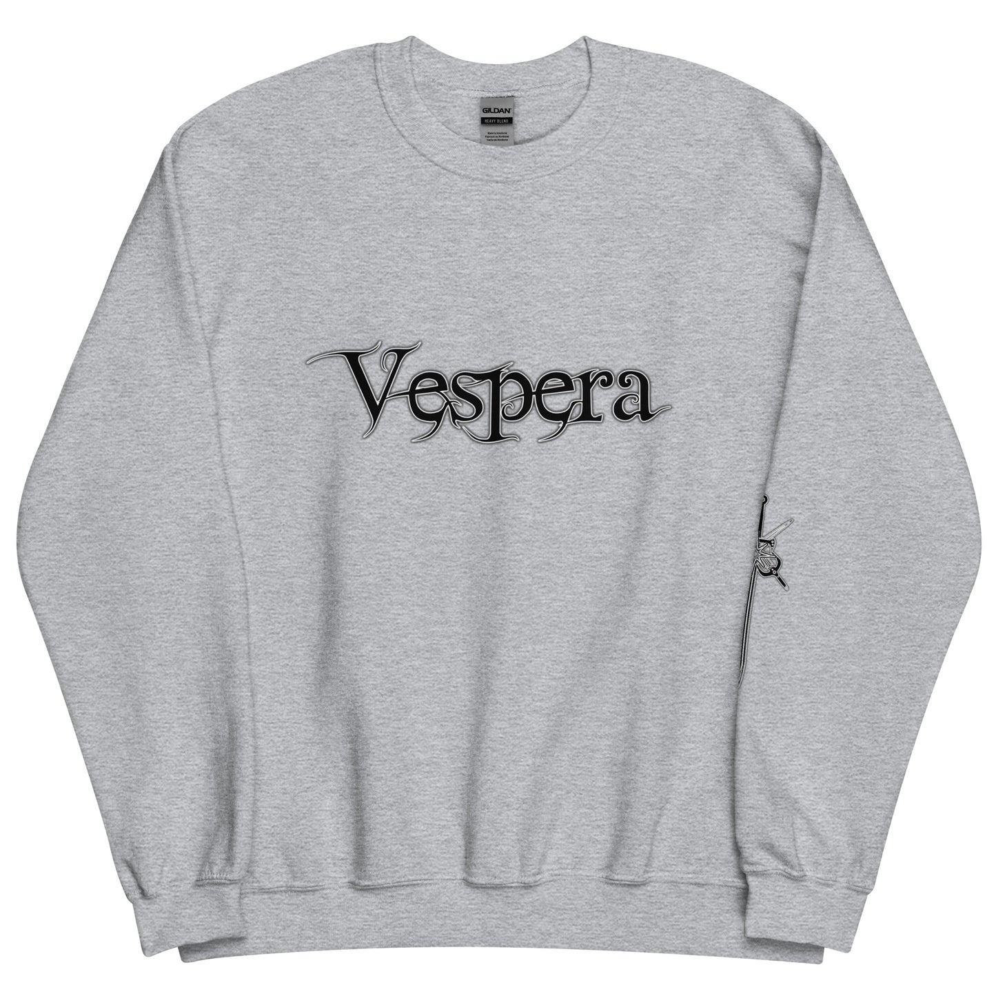 Vespera Marked Sleeve Unisex Sweatshirt