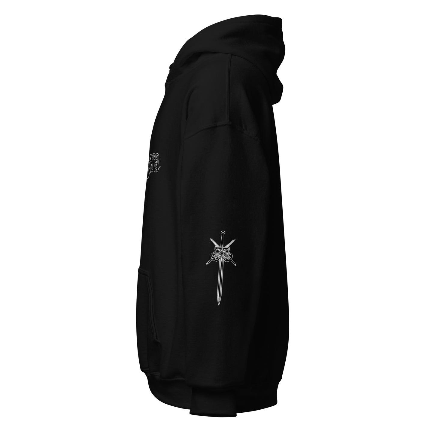 Vespera Marked Sleeve Unisex Hoodie